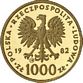 1.000 Zloty Poland